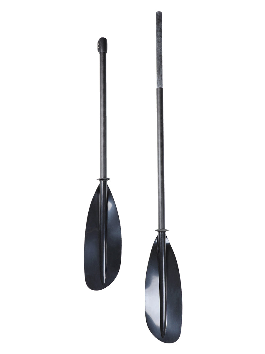 OKHEALING 2-Piece Fiberglass Kayak Paddle with 3K Plain Surface