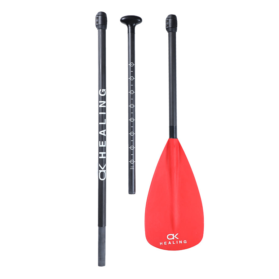 Fiberglass 3-Piece SUP Paddle - Adjustable and Detachable