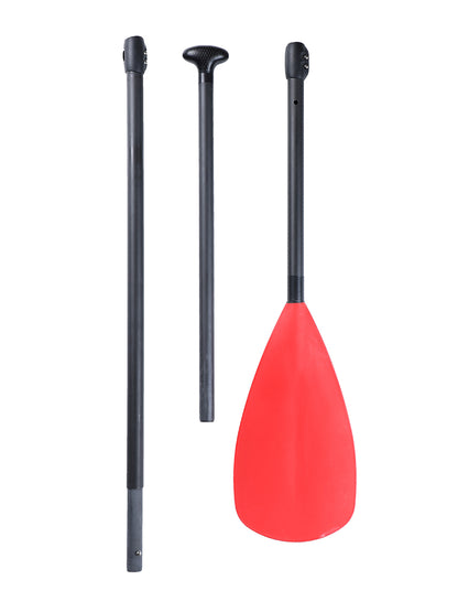 OKHEALING 3-Piece Fiberglass SUP Paddle with 3K Surface