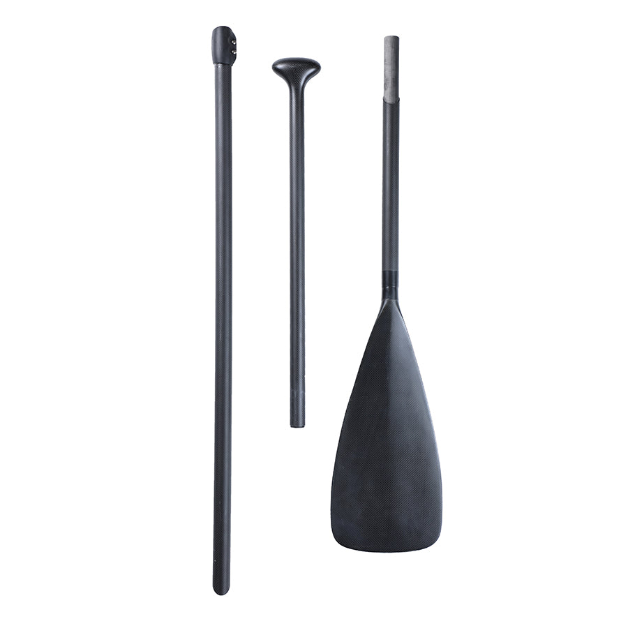OKHEALING 3-Piece Carbon Fiber SUP Paddle - Adjustable and Detachable