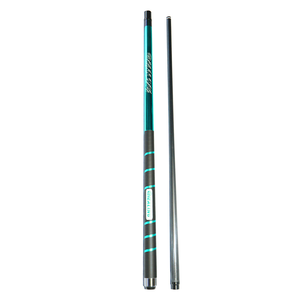 Break-Queue aus Kohlefaser mit rutschfestem Griffband, Uniloc-System (12,9 mm) und Juma-Ferrule