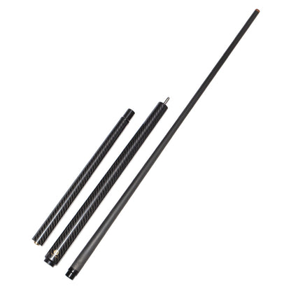 Carbon Fiber Break Jump Cue Uniloc Style - 12.9mm with 3K Twill Surface