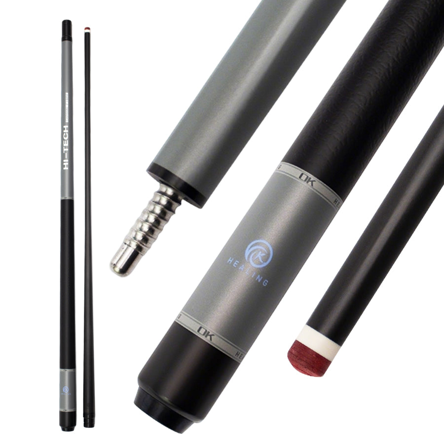 Carbon Fiber Pool Cue With Non-slip Wrap Radial - 11.8mm and Juma Ferrule