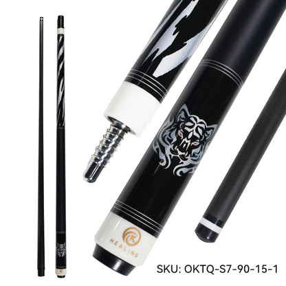 Custom Carbon Fiber Pool Cue – Any Butt Design from Our Site