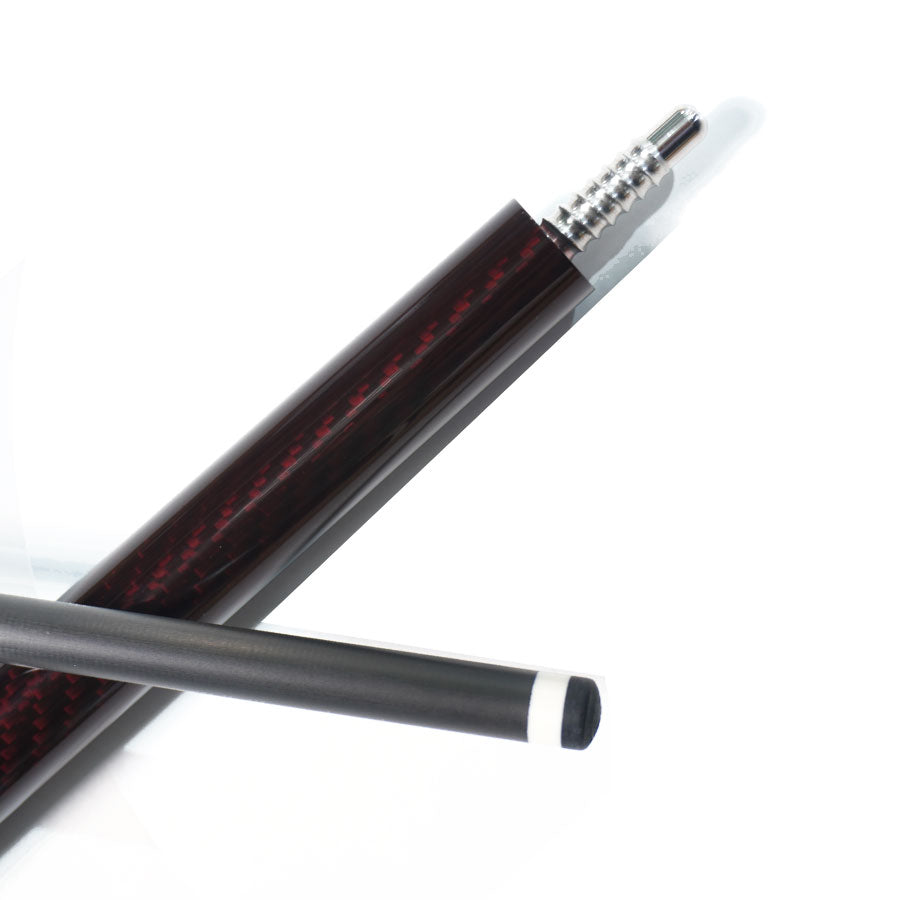 Carbon Fiber Pool Cue with 180mm Extension- Radial 11.8mm