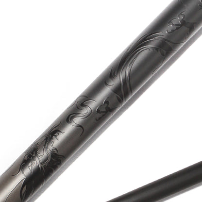 Black Carbon Fiber Pool Cue Radial - 12.5mm and XTC Ferrule