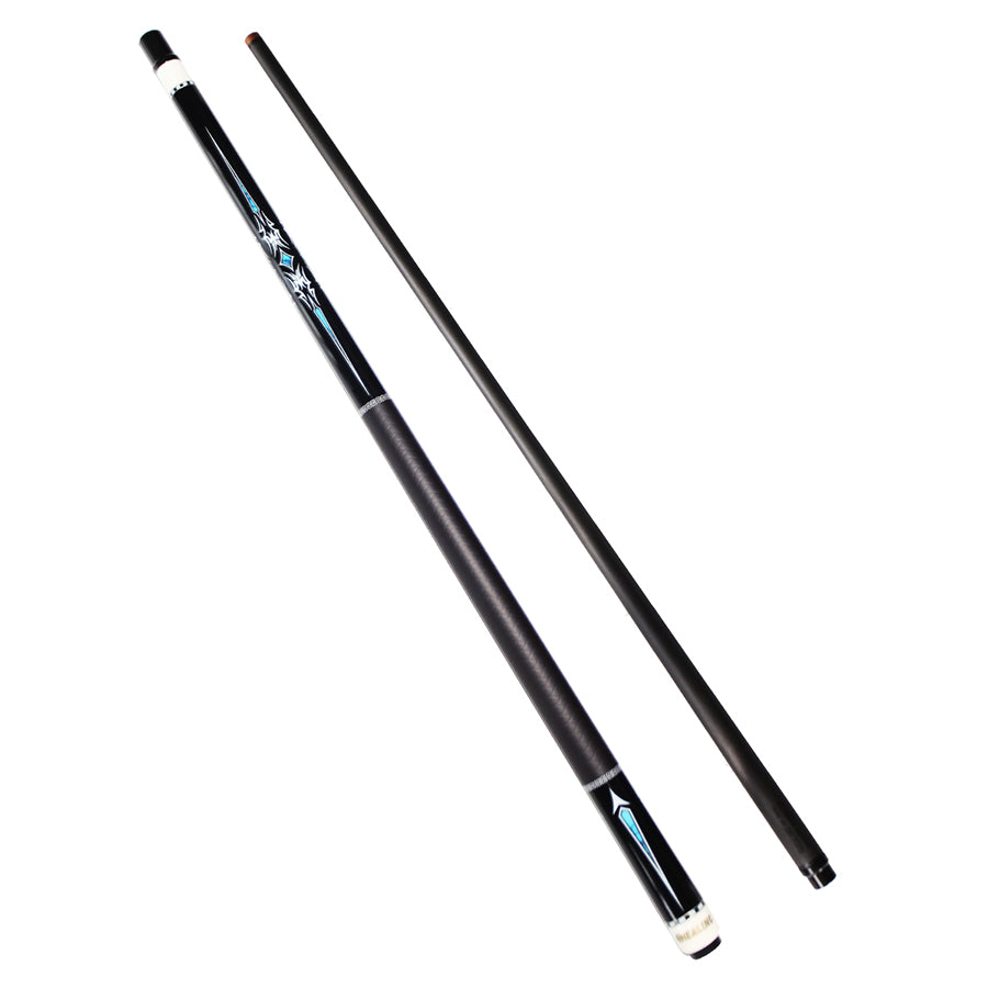 OKHEALING Carbon Break Cue - Uniloc Joint 14mm Tip