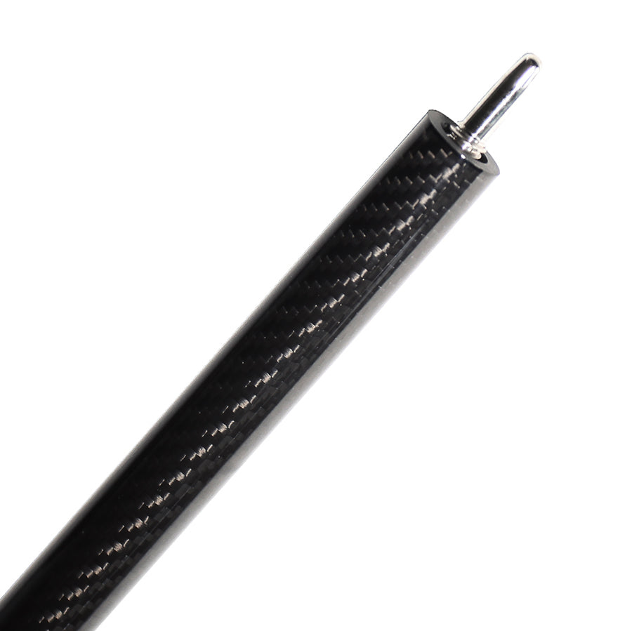 OKHEALING Carbon Jump Cue - Uniloc Joint 13.8mm Tip and Black 3K Twill Surface
