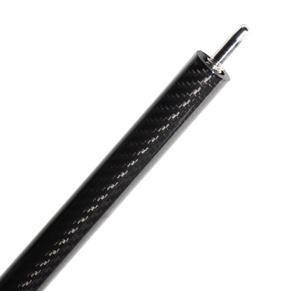 OKHEALING Carbon Jump Cue - Uniloc Joint 13.8mm Tip and Black 3K Twill Surface
