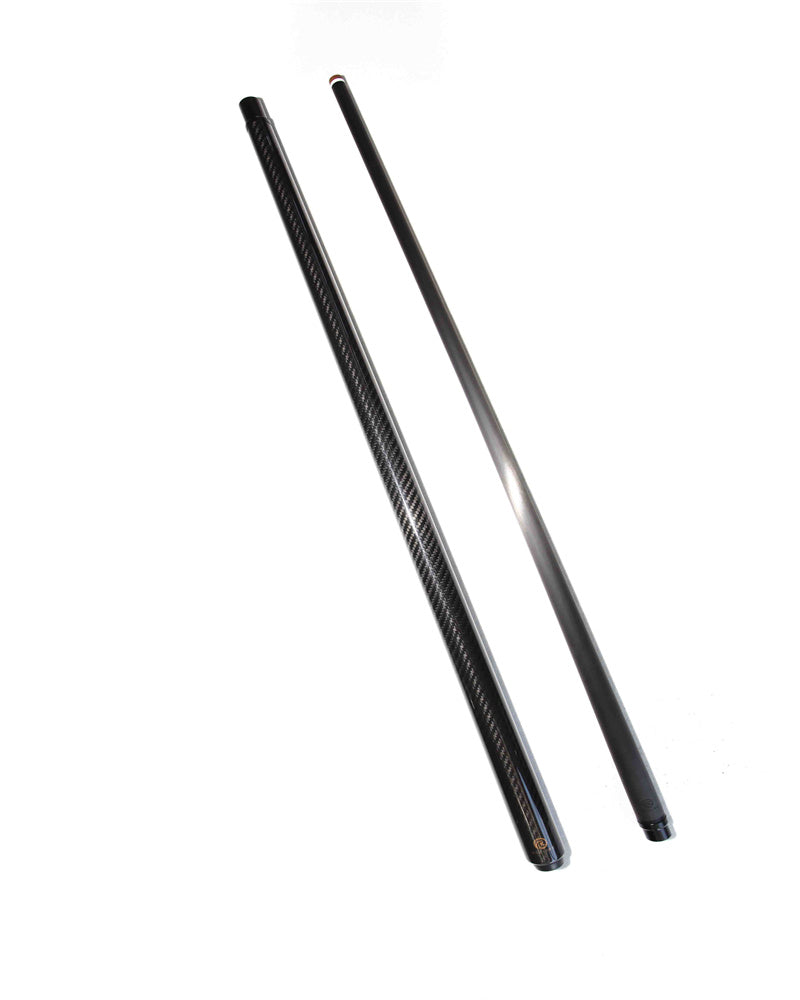 OKHEALING Carbon Play Cue with 3K Twill UD Surface and 12.4mm Pigskin Tip