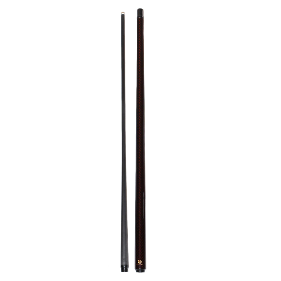 Carbon Fiber Pool Cue Uniloc Style - 12.4mm with 3K Twill Surface