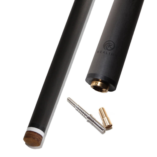 OKHEALING Carbon Fiber Snooker Shaft - VP2 Joint fits for Longoni 9.5mm Tip