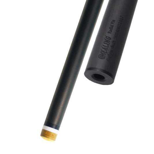 Carbon Fiber Snooker Shaft - Radial / Uniloc 9.5mm