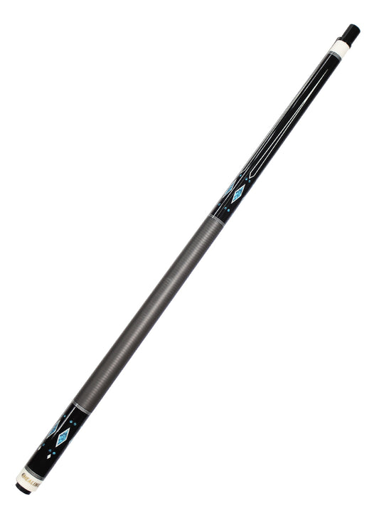 OKHEALING Break Cue with Carbon Shaft Hi-tech Wood Butt and 12.9mm Tip