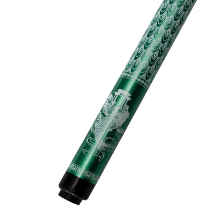 Schwarzer Billardqueue aus Kohlefaser, radial, 12,5 mm, mit XTC-Ferrule