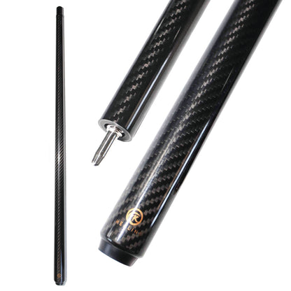 Carbon Fiber Uniloc Cue Butt - Black 3K Twill Surface