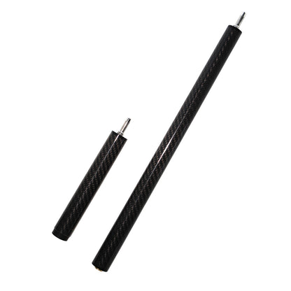 OKHEALING Carbon Jump Cue - Uniloc Joint 13.8mm Tip and Black 3K Twill Surface