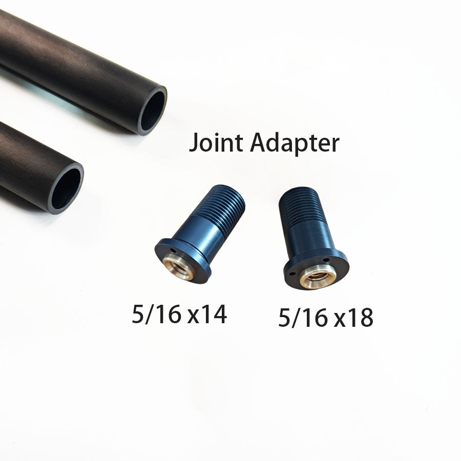 Carbon Fiber Break Shaft 5/16 x18 and 5/16 x14 Interchangeable - 12.9mm