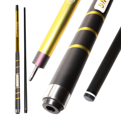 Break-Queue aus Kohlefaser mit rutschfestem Griffband, Uniloc-System (12,9 mm) und Juma-Ferrule