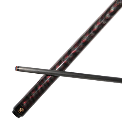 Carbon Fiber Pool Cue - 12.4mm Uniloc