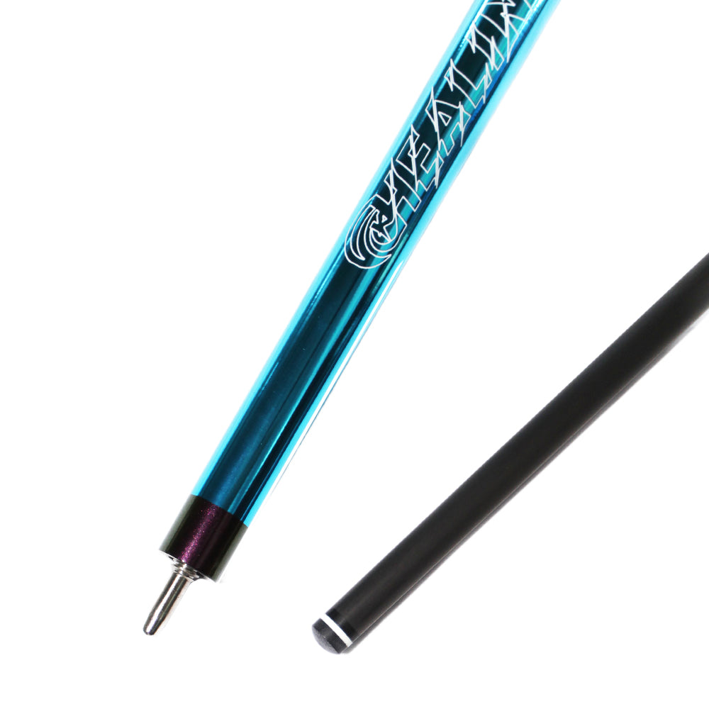 Break-Queue aus Kohlefaser mit rutschfestem Griffband, Uniloc-System (12,9 mm) und Juma-Ferrule