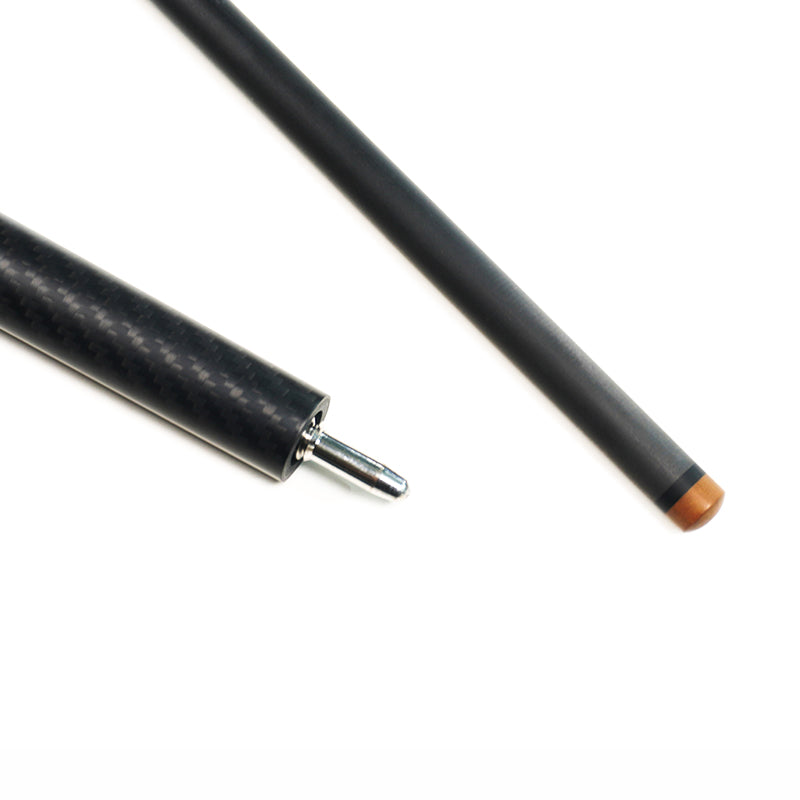 Carbon Fiber Break Jump Cue - Uniloc 12.9mm and Black 3K Twill Matte Finish
