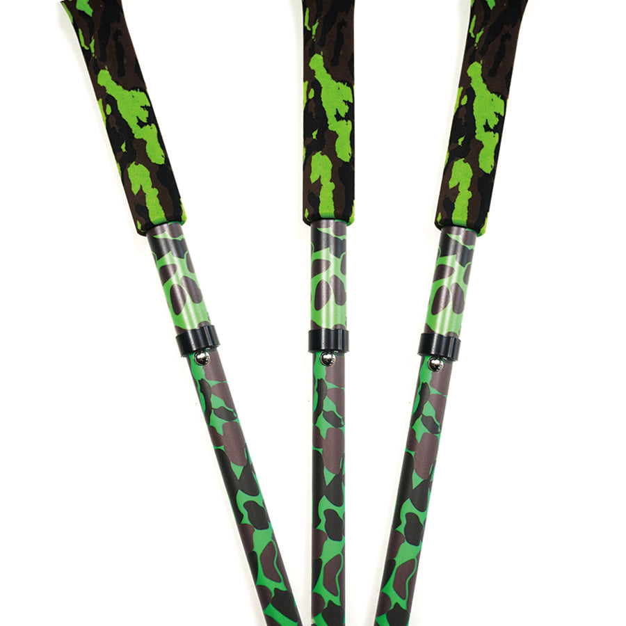 Carbon Fiber Trekking Poles - Folding Ultralight and Colorful