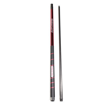 Break-Queue aus Kohlefaser mit rutschfestem Griffband, Uniloc-System (12,9 mm) und Juma-Ferrule