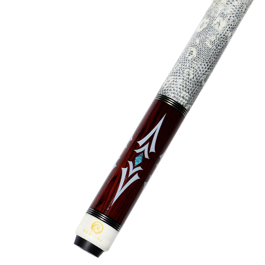 Pool Cue with Carbon Shaft Wood Butt - 11.8mm Radial