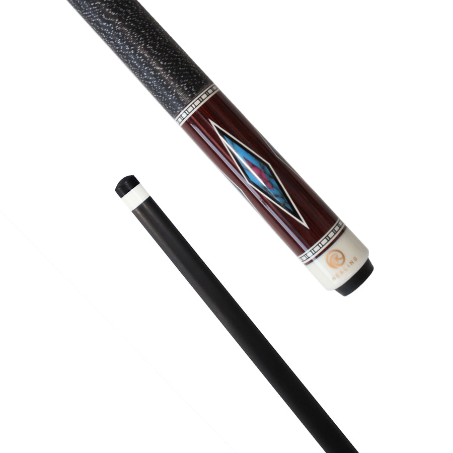 Carbon Fiber Hybrid Pool Cue Radial - 12.4mm LD Juma Ferrule
