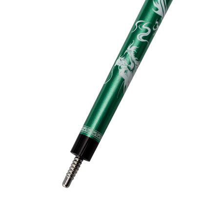 Schwarzer Billardqueue aus Kohlefaser, radial, 12,5 mm, mit XTC-Ferrule