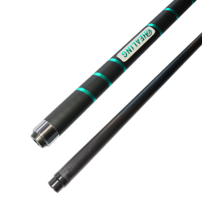 Break-Queue aus Kohlefaser mit rutschfestem Griffband, Uniloc-System (12,9 mm) und Juma-Ferrule