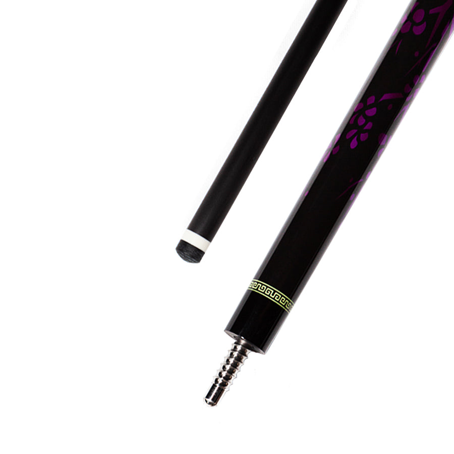 Carbon Fiber Pool Cue Radial - 12.5mm LD XTC Ferrule