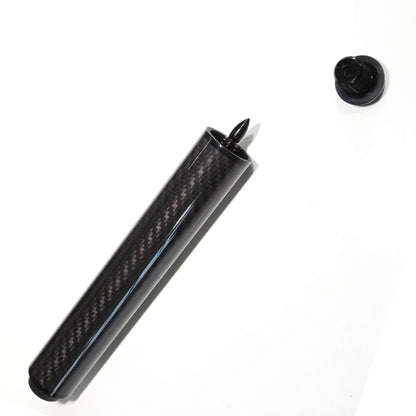 Carbon Fiber 3K Twill Bullet Pin Extension to Connect Butt