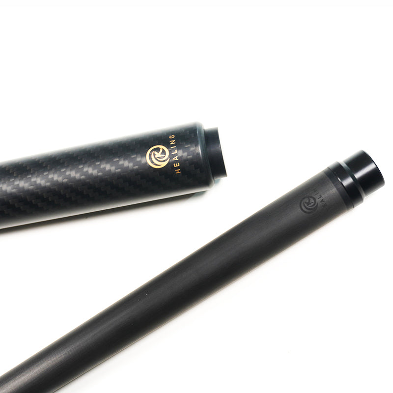 Carbon Fiber Break Jump Cue - Uniloc 12.9mm and Black 3K Twill Matte Finish