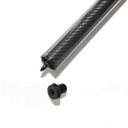 Carbon Fiber 3K Twill Bullet Pin Extension to Connect Butt