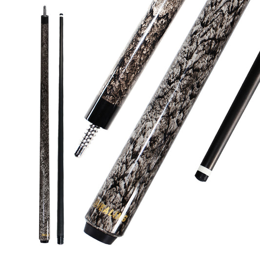 Carbon Fiber Carom Cue - 12mm Radial and Juma Ferrule