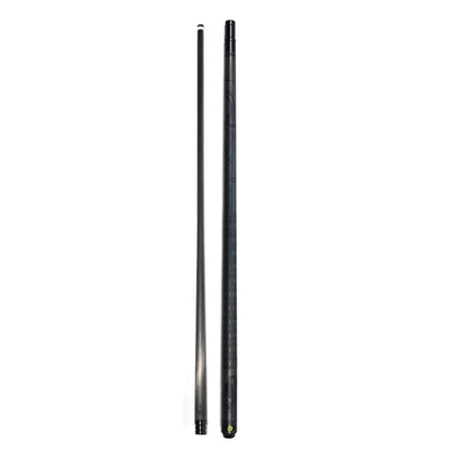 Black Carbon Fiber Pool Cue Radial - 12.5mm and XTC Ferrule