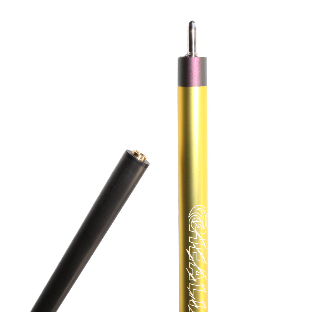 Break-Queue aus Kohlefaser mit rutschfestem Griffband, Uniloc-System (12,9 mm) und Juma-Ferrule