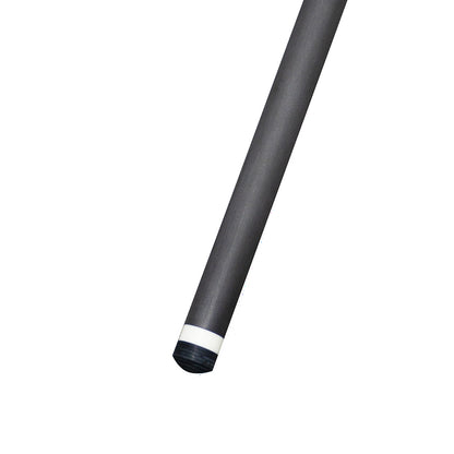 Schwarzer Billardqueue aus Kohlefaser, radial, 12,5 mm, mit XTC-Ferrule
