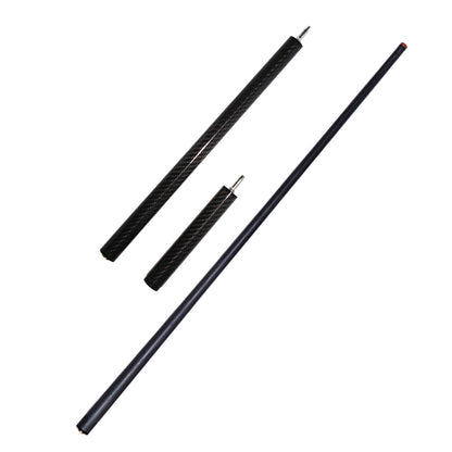 OKHEALING Carbon Jump Cue - Uniloc Joint 13.8mm Tip and Black 3K Twill Surface
