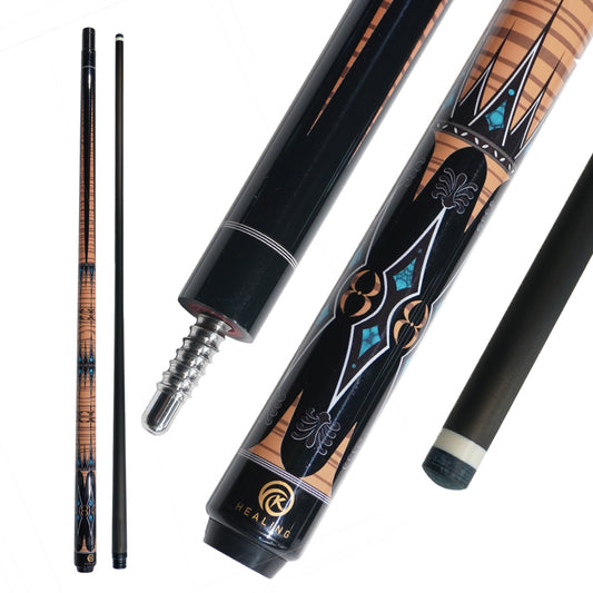 Carbon Fiber Pool Cue Radial - 12.4mm LD