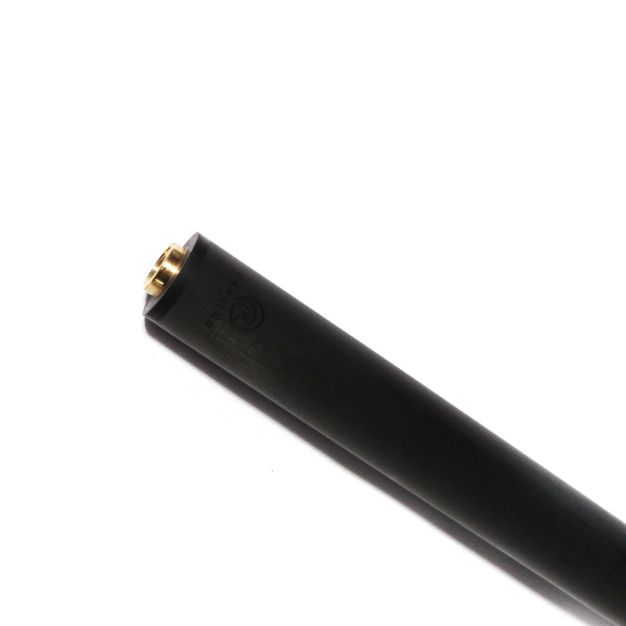 Billardqueue aus Kohlefaser – 10 mm Uniloc und schwarze 3K-Twill-Mattoberfläche 