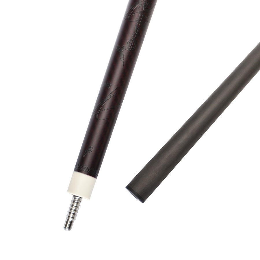 Carbon Fiber Pool Cue Radial - 11.8mm Low Deflection