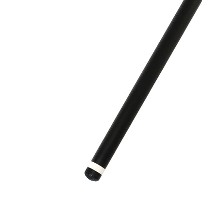Pool Cue with Carbon Shaft Wood Butt - 11.8mm Radial Black