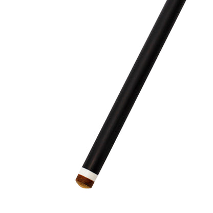 Schwarzer Billardqueue aus Kohlefaser, radial, 12,5 mm, mit XTC-Ferrule