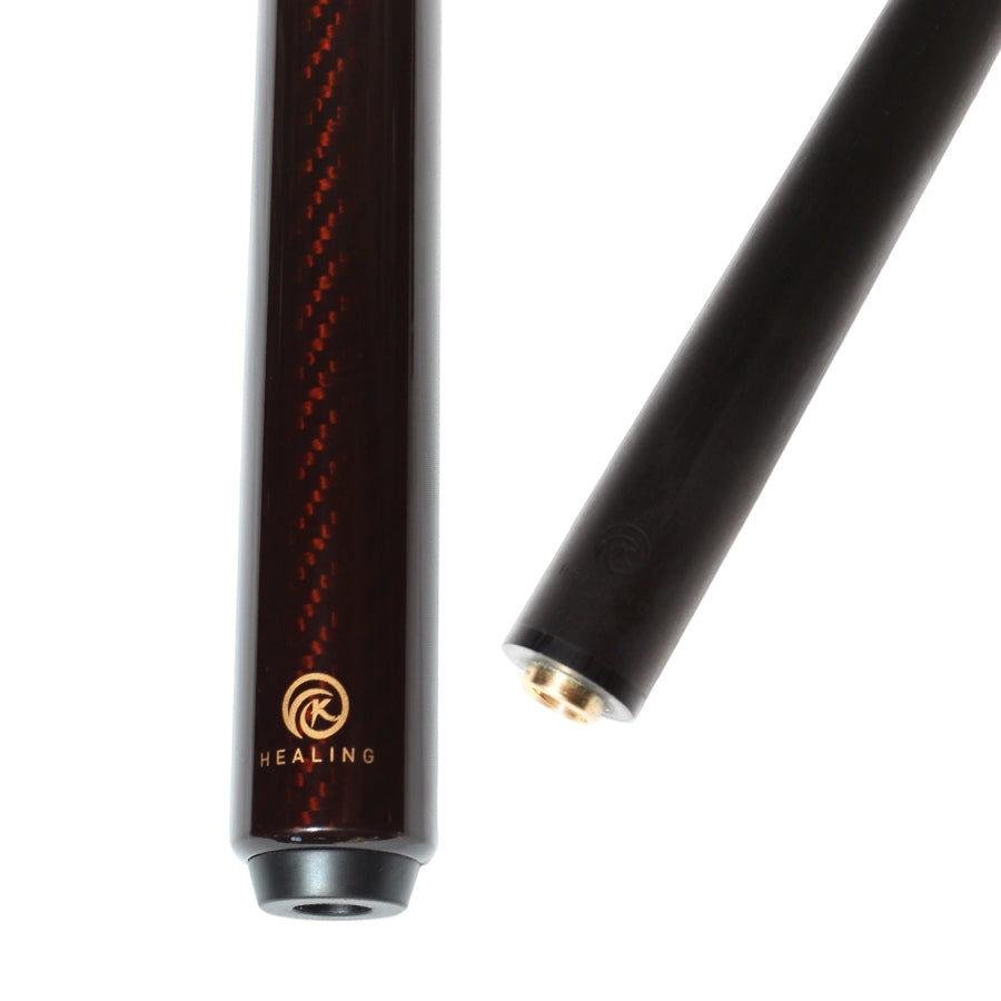Carbon Fiber Pool Cue Uniloc Style - 12.4mm with 3K Twill Surface