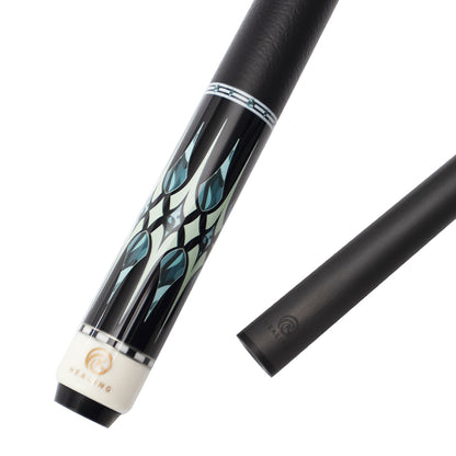 Carbon Fiber Pool Cue Radial - 12.5mm and XTC Ferrule