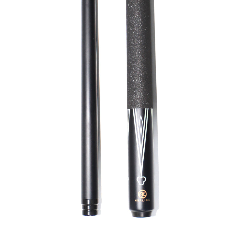 okhealing 1/2 break cue with fiberglass material and non-slip wrap