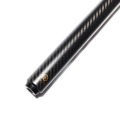 Carbon Fiber Uniloc Cue Butt - Black 3K Twill Surface